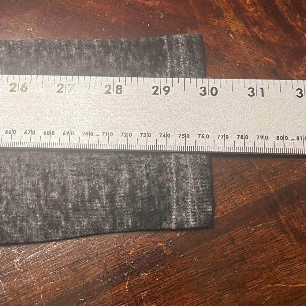 Free People Black and Gray Graphic Long Sleeve Shirt - Picture 8 of 8